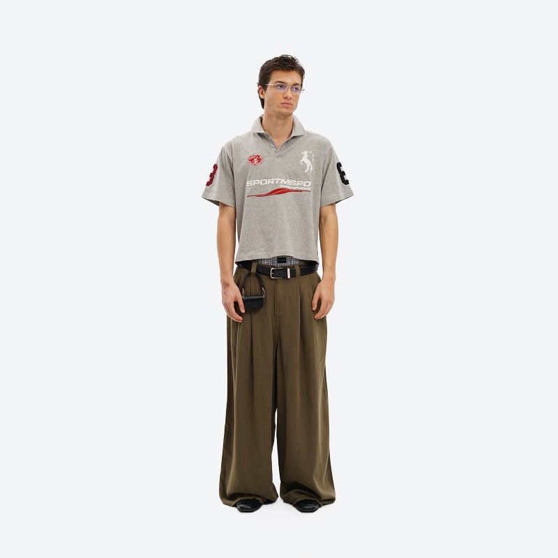 Pleated Casual Pants